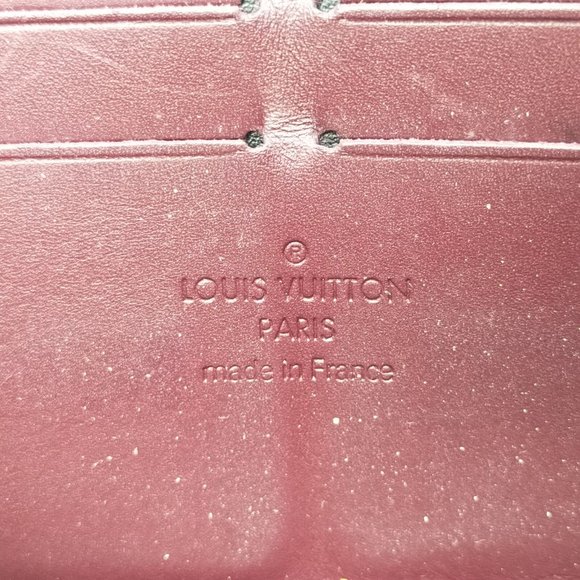 authentic  Louis Vuitton  Zippy Wallet Amarante vernis - Picture 6 of 12